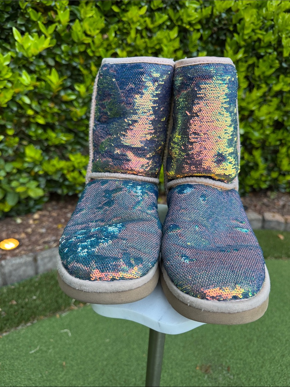 UGG Sequin Sparkle Short Boots - Multicolor